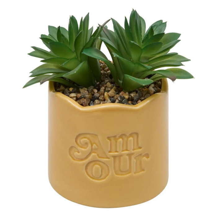 Plante artificielle en pot Cheri 13x10cm