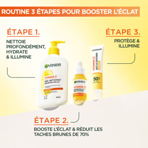 Garnier SkinActive Vitamine C Anti-UV Quotidien Invisible SPF50+ 40mL