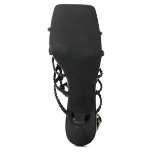 Sandali con tacco Donna Nero