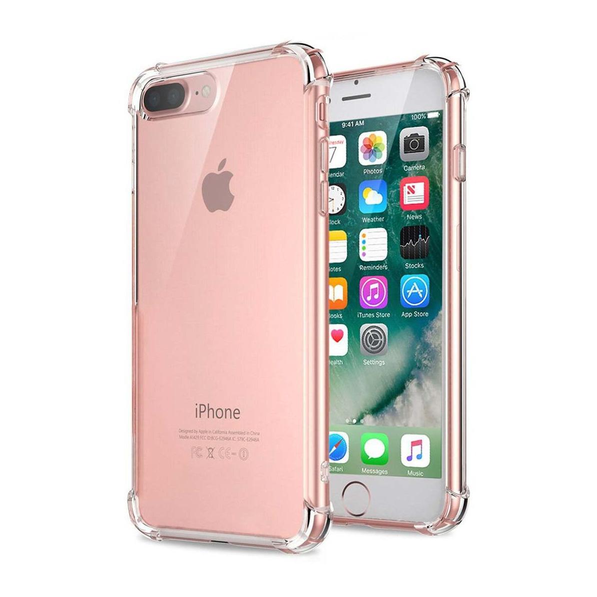 Coque iPhone 7 Plus/ 8 Plus souple avec angles renforcés