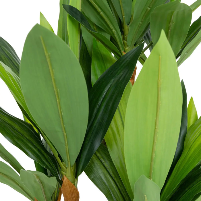 Dracena artificielle Onia pot noir H105cm