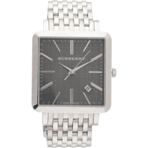 Reloj Burberry BU1711 Hombre Analogico Cuarzo con Correa de Acero inoxidable