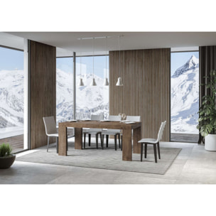 Tavolo allungabile 90x200/304 cm Roxell noce