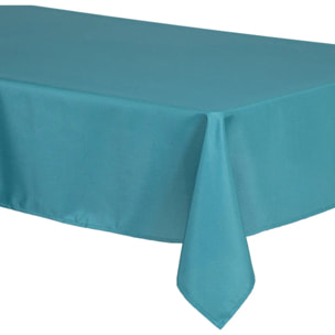 Nappe anti-tache - bleu canard - 140x240 cm