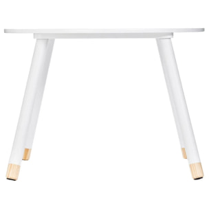 Table enfant "Douceur" blanche