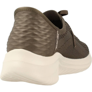 Sneakers De  Mujer Slip-ins: Ultra Flex 3.0 Tonal Stretc Verde