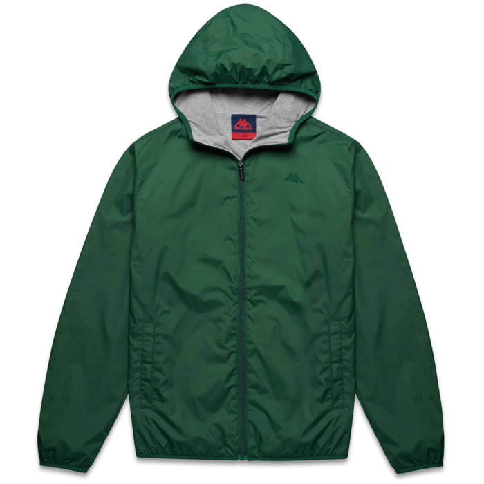 Kappa - Chaquetas Hombre Verde - Iulianov