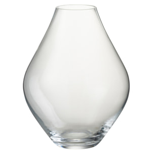 J-Line vase Abby  - verre - transparent - large - 28 cm de hauteur