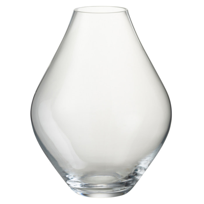 J-Line vase Abby  - verre - transparent - large - 28 cm de hauteur