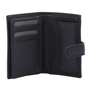 Portafoglio  da uomo In Vera pelle Made in Italy 13x9x2,5 cm
