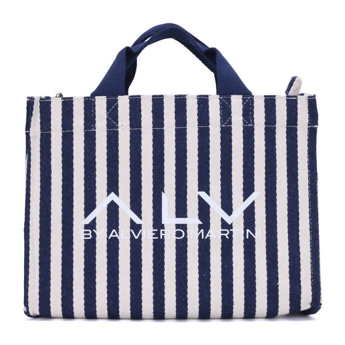Borsa Shopper  da donna Textile Prodotto Vegano 32x24x14 cm