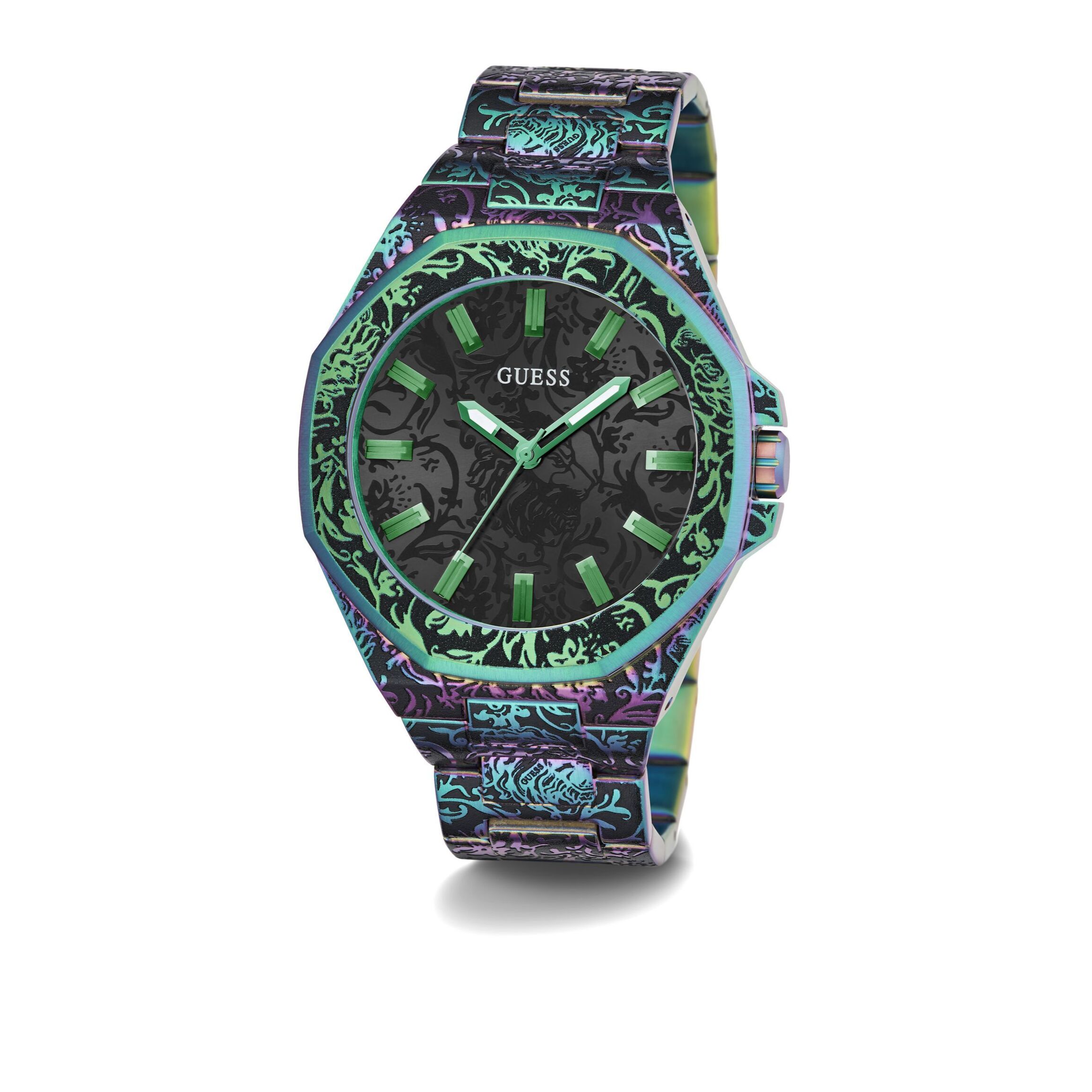 Guess Orologio Analogico Al Quarzo Roar