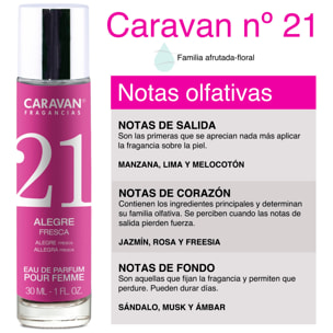 Caravan perfume de mujer nº21 30ml