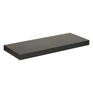 Étagère murale 60cm "Fixy" noir