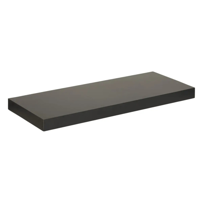 Étagère murale 60cm "Fixy" noir