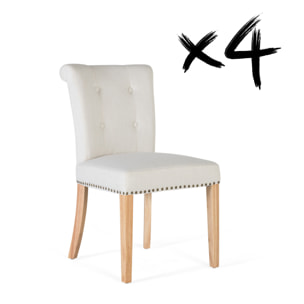 Set de 2 sillas 87x50x64cm