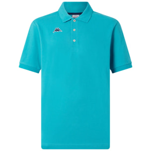 Kappa - Polo Shirts Uomo Verde - Logo Holiver Mss