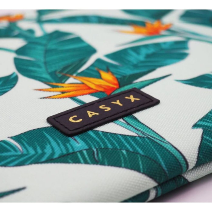 Housse CASYX Pour PC ou Macbook 15''Birds of Paradise