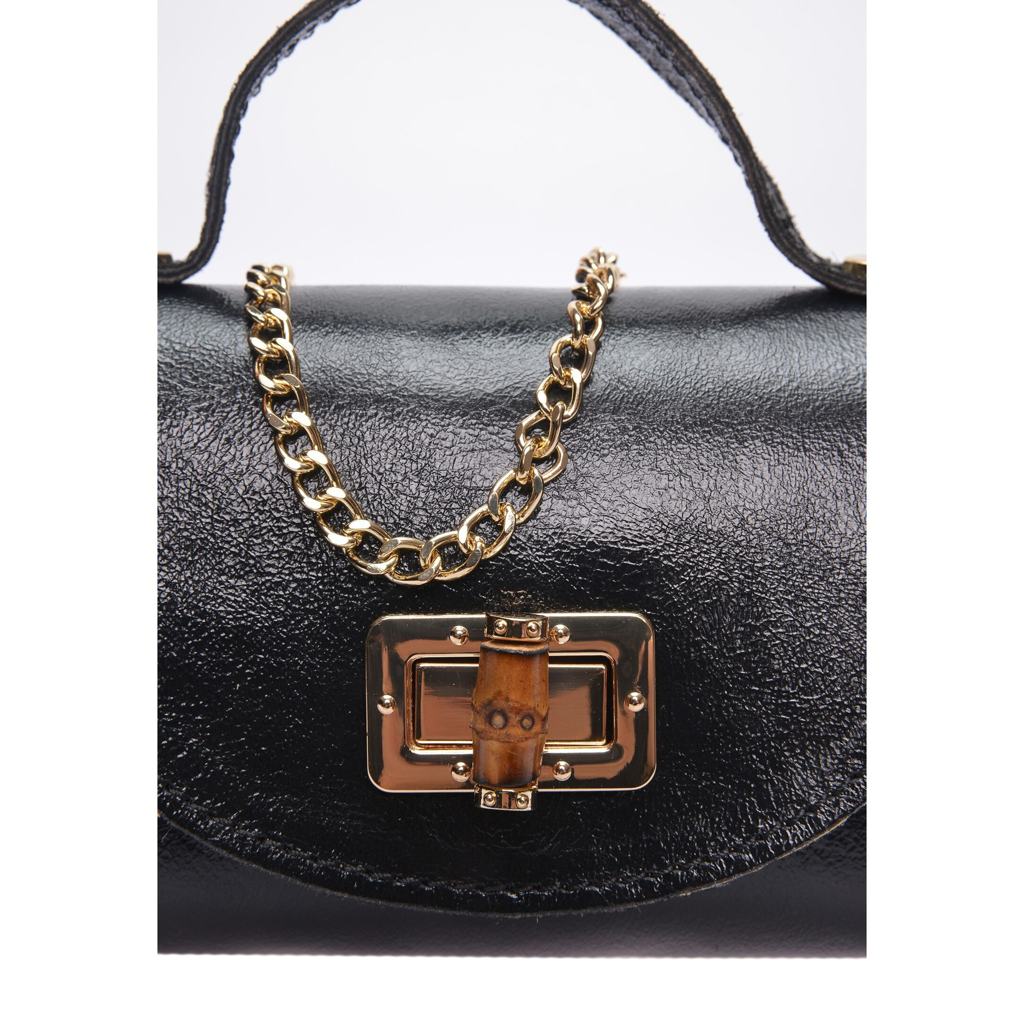 Borsa a spalla Anna Luchini Nero