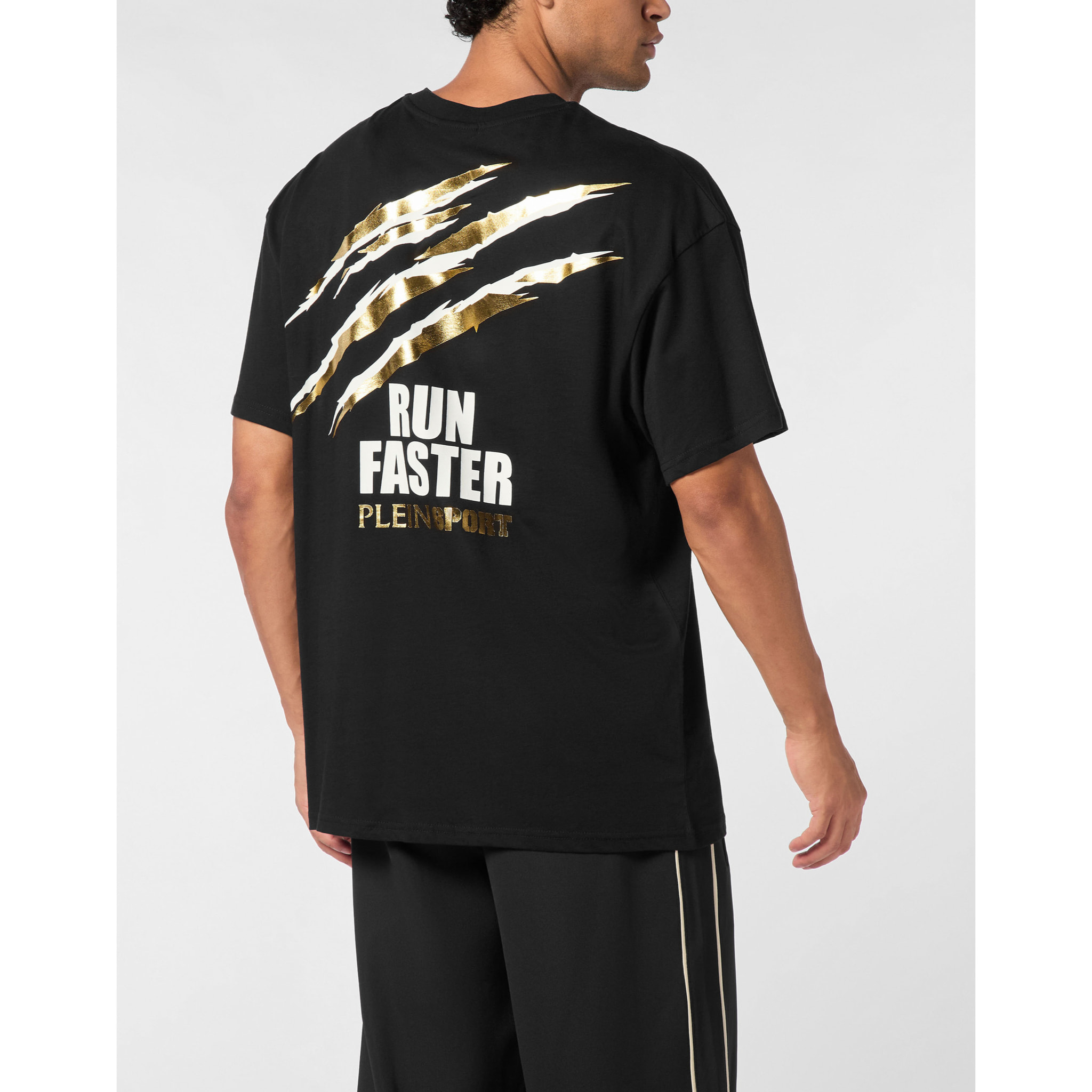 PLEIN SPORT T-Shirt Round Neck Ss SCRATCH