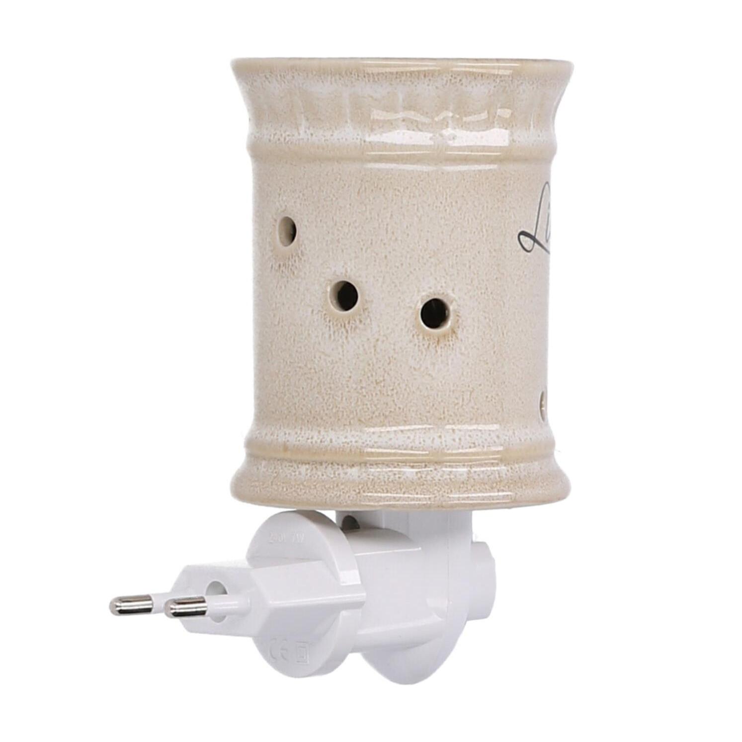 Bruciaessenze plug in ceramica cm9,8x7,1h13