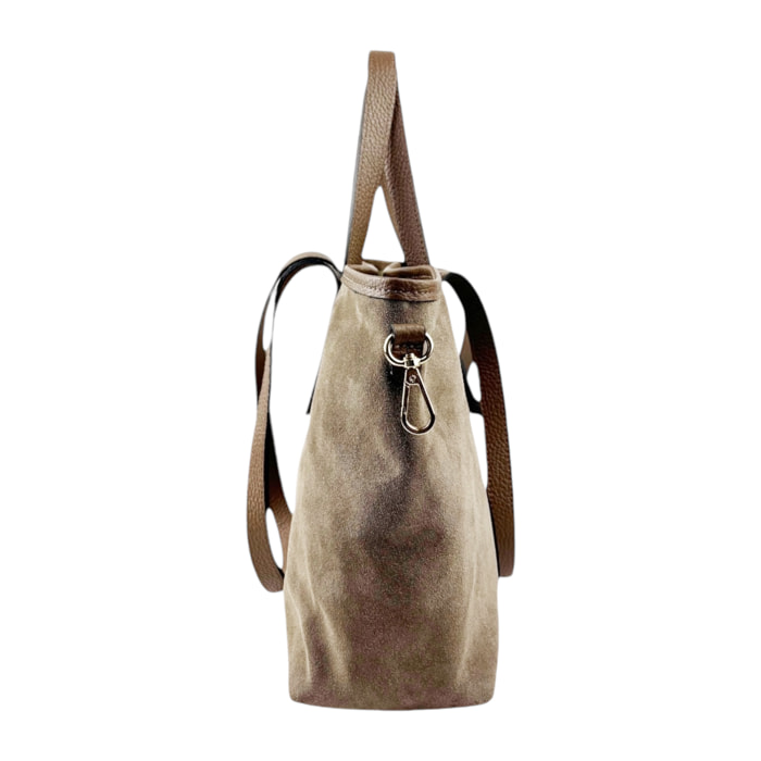 Bolso Hobo Cheval Firenze Formentera Mini F/W Gris Pardo Oscuro