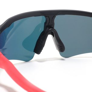 Gafas de Sol Fluor YX9208 C1-01 de Tr90 Unisex 75 mm