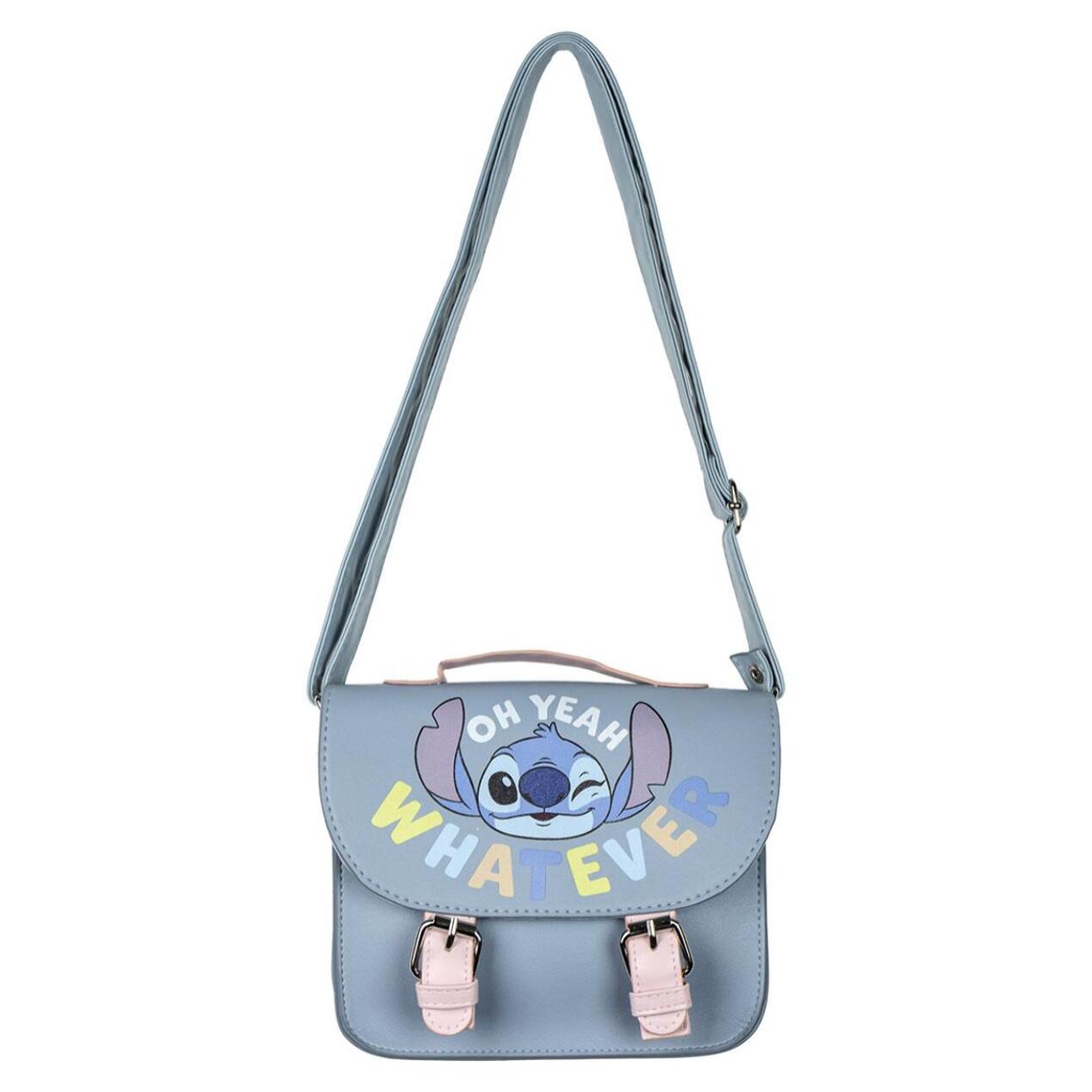 Bolso Stitch Azul