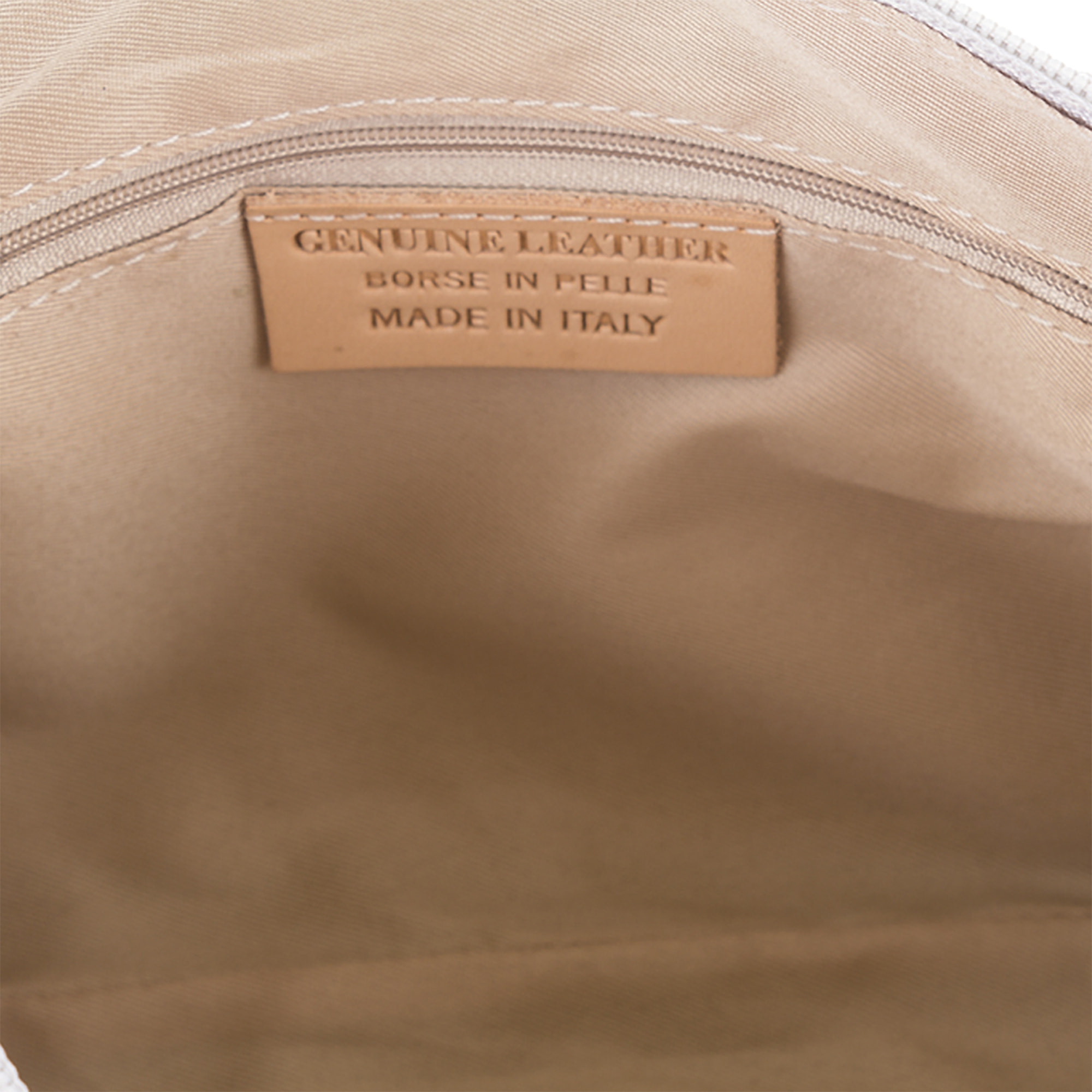 Genova Borsa a tracolla Donna.Pelle autentica Camoscio Inciso Spiga