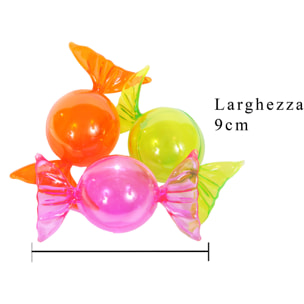 12000 - Pezzi 24 - 9x4,2x4,2 cm - Colore: Multicolore - Bianchi Dino - Confetti e articoli per le nascite e matrimonio