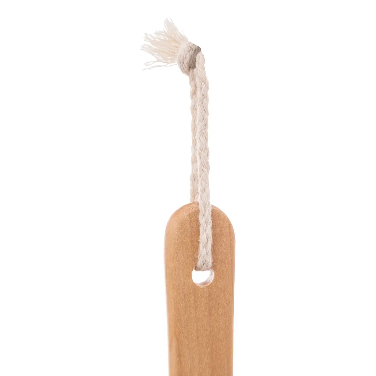 Brosse de bain fleur bois