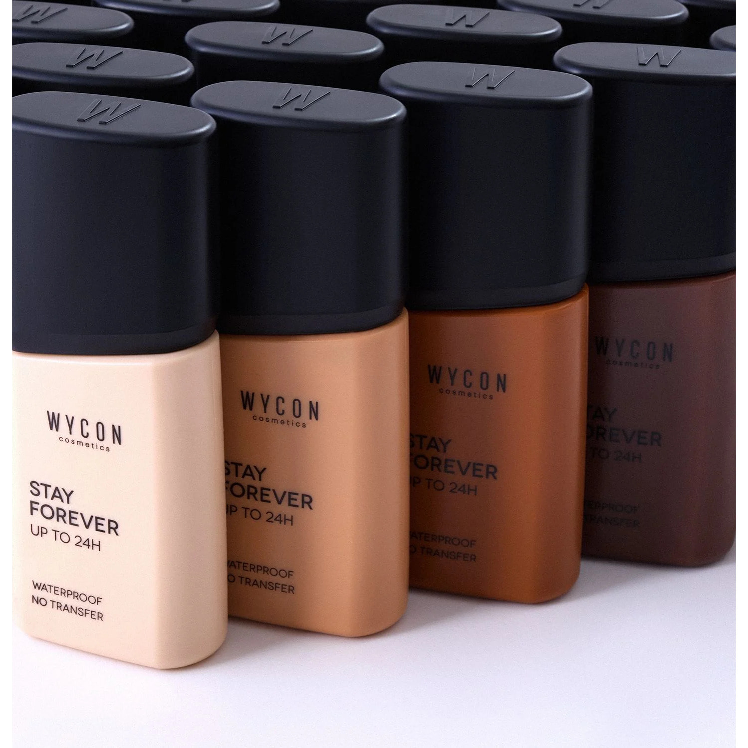 STAY FOREVER Fondotinta waterproof, long lasting 24h e no transfer