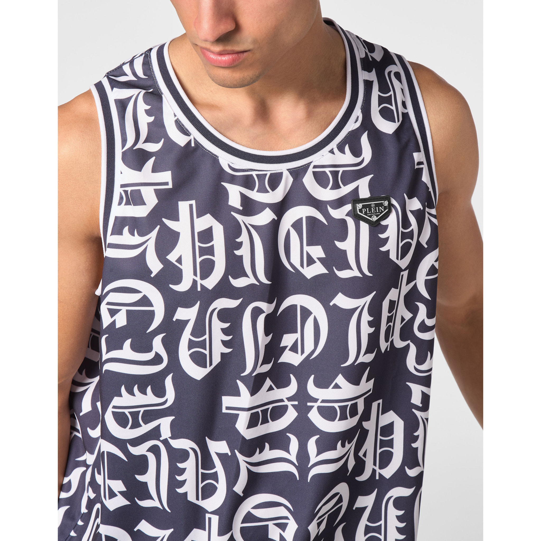 PHILIPP PLEIN Tank Top GOTHIC PLEIN