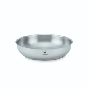 Set de 3 poêles inox amovible  - "Réactif"