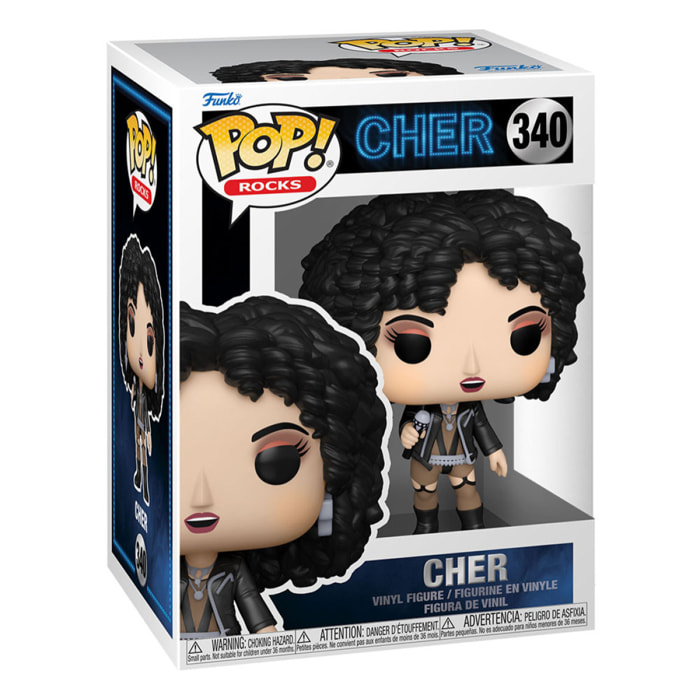 Cher Pop! Rocks Vinile Figura Turn Back Time 9 Cm Funko