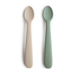 Mushie Pack Dos Cucharas Solid