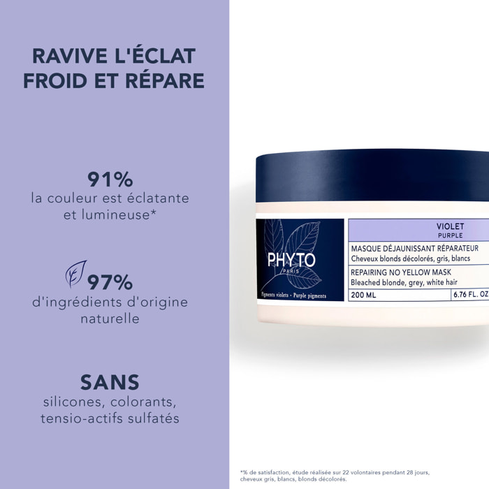 Violet - Masque Déjaunissant Réparateur 200 ml