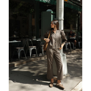 Pantalón largo con cremallera