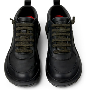 Sneaker-Bootie - CAMPER Peu Serra - Negro - Piel lisa