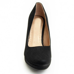 Zapato de tacón - Negro - Altura: 10 cm