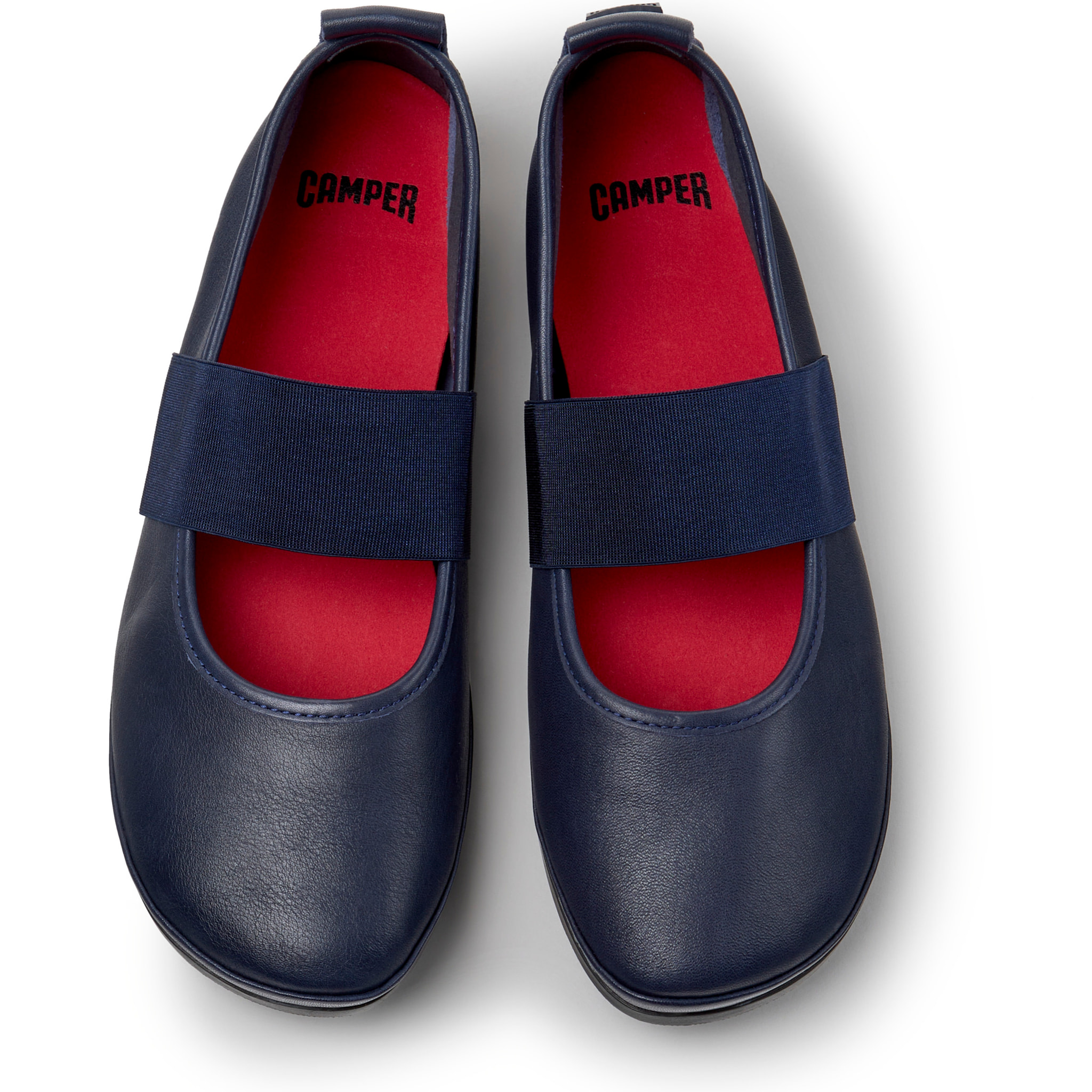 Bailarinas - CAMPER Right Nina - Azul - Piel lisa