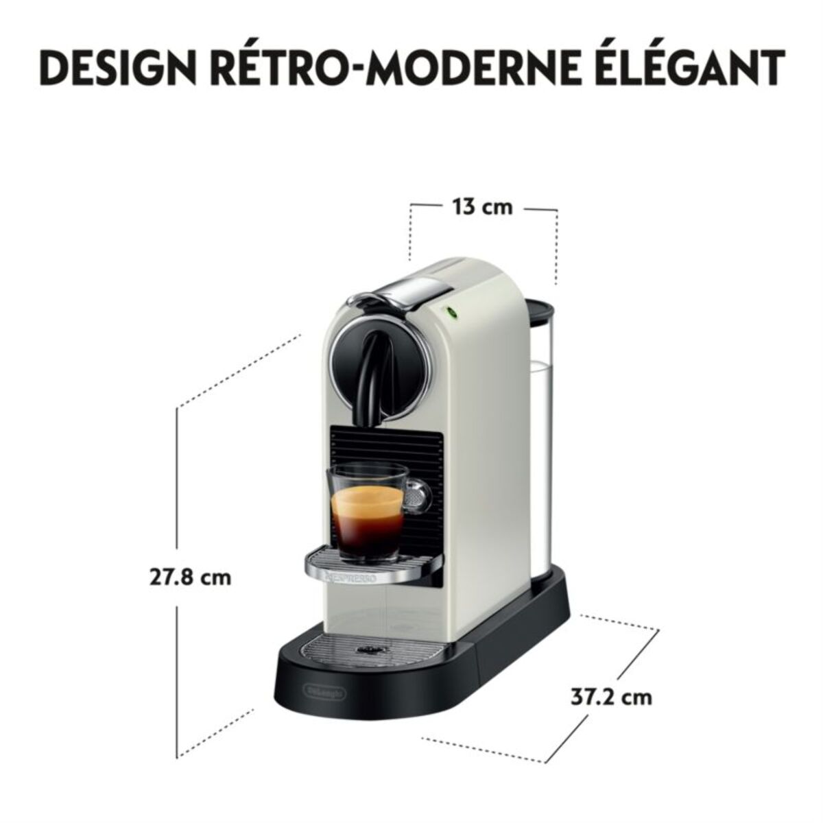 Nespresso DELONGHI Citiz blanc