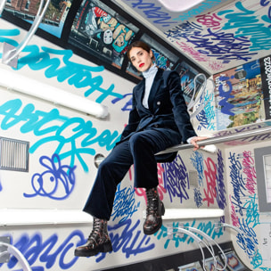 Botines con tacón 1375F FANTASY PAINTED/YORK color Painted