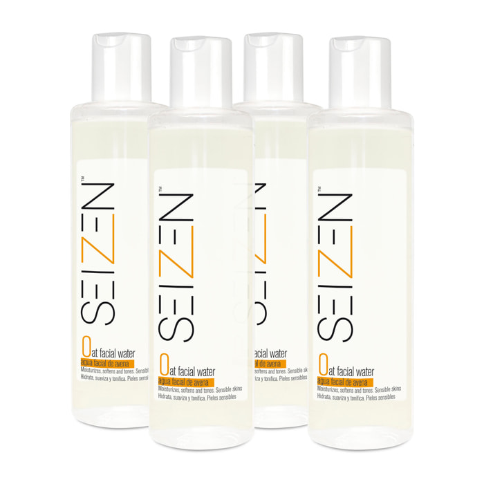 Agua Facial Avena 200 Ml Seizen Pack De 4