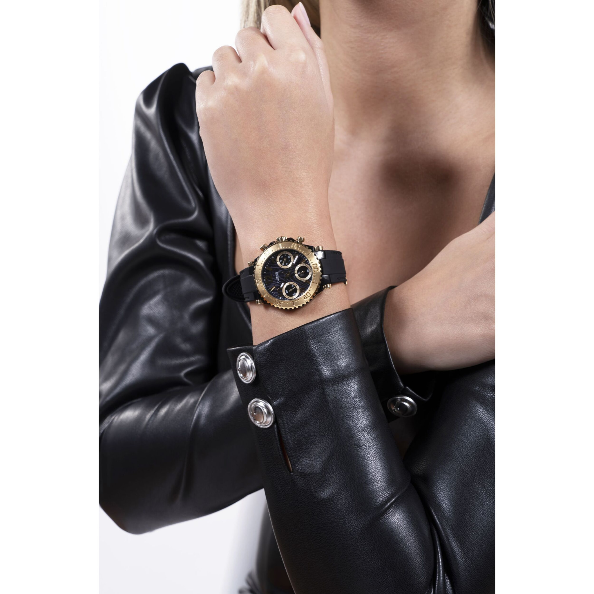 Guess Orologio Analogico Al Quarzo Gs Cosmic