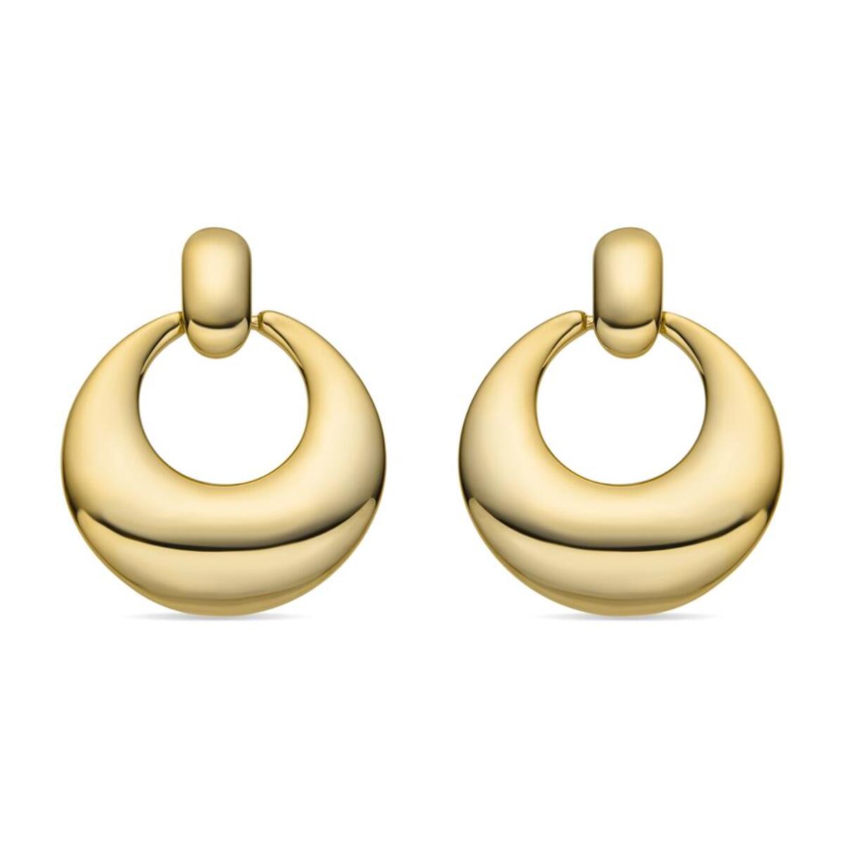 Pendientes acabado oro 18k