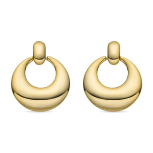 Pendientes acabado oro 18k