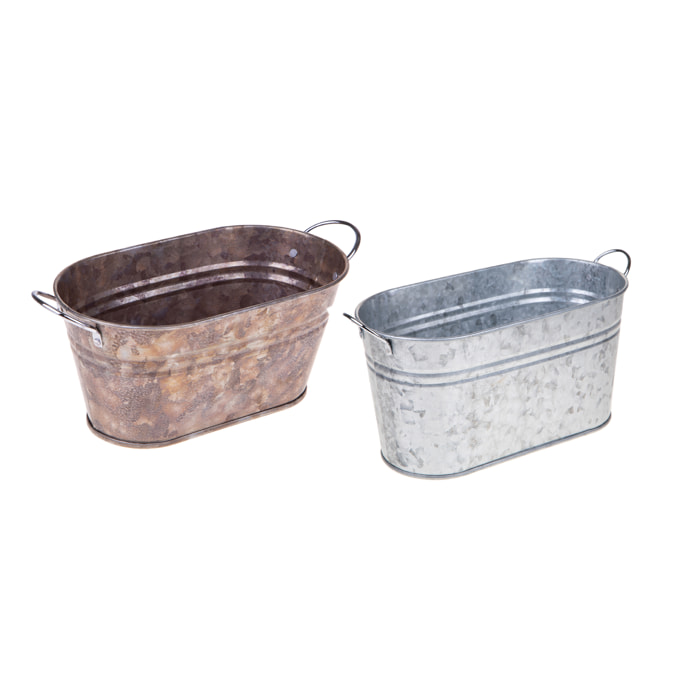 Ovalina Con Manici 26 Cm - Pezzi 6 - 26X10,8X13cm - Colore: Altro - Bianchi Dino - Decori Casa E Complementi