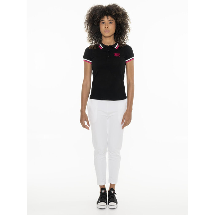 Polo de mujer con cuello Leone Basic