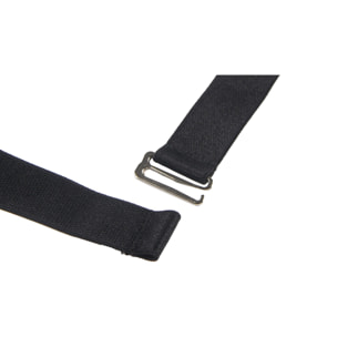 Conjunto Lencería de sujetador, tanga y liguero, Negro